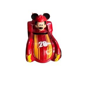 Just Play Disney Junior Mickey's Roadster #28 Junior Diecast Racer RED
